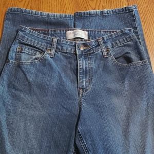 Levi's signature stretch mid rise boot cut jeans